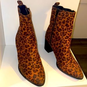 Cheetah Print Boots